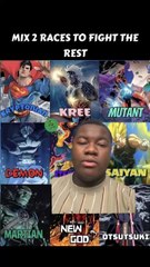 Dilemme quelles races vous allez choisir