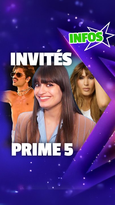 Les ARTISTES invités du PRIME 5 de Star Academy