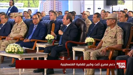 دعم مصري ثابت وكبير للقضية الفلسطينية