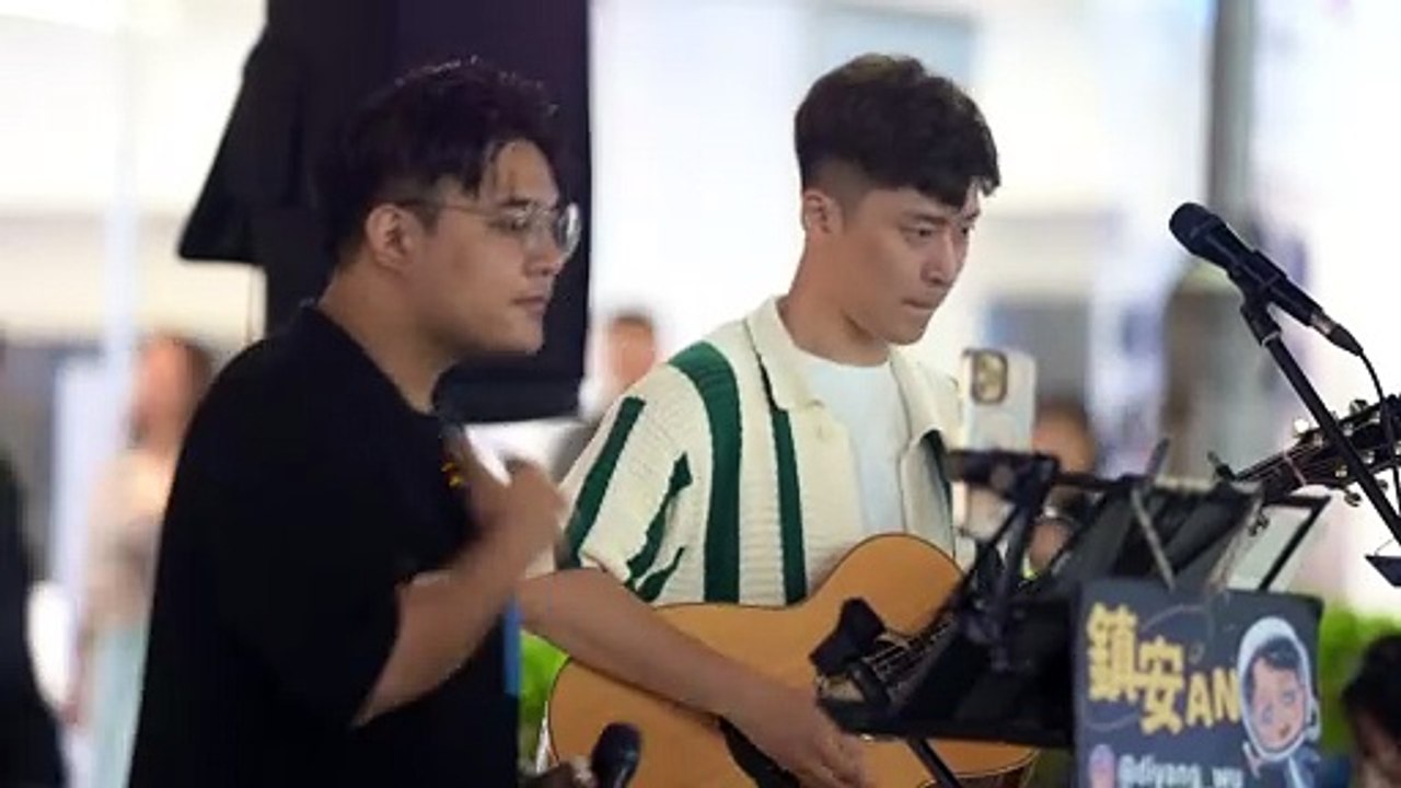 三萬英尺(迪克牛仔Dick and Cowboy) 蘇侯宇.鎮安 241102街頭金曲串燒 #忠駝論壇 #fyp