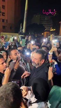 كريم عبد العزيز يقدم واجب العزاء في الراحل مصطفى فهمي