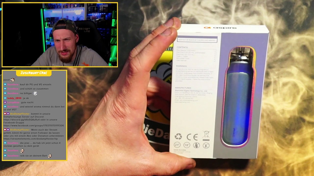 Aspire Pixo Review und Test