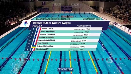 Championnats de France Elite petit bassin - J4