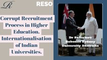 Corrupt Recruitment Process in Higher Education