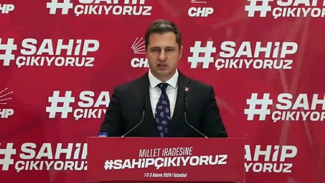 İstanbul - CHP Basın Sözcüsü Deniz Yücel: Lütfü Savaş kesin ihraç istemiyle disipline sevk edilmiştir