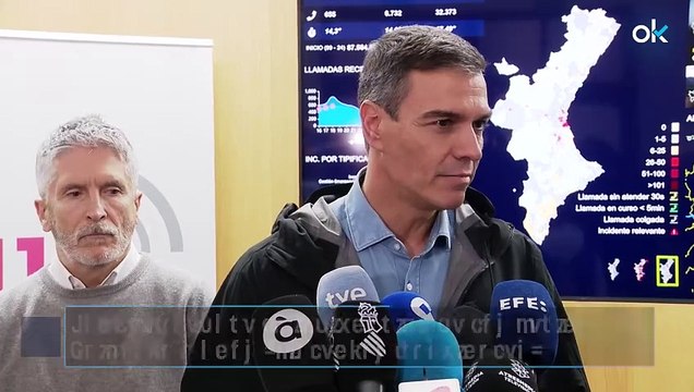 Sánchez reduce la indignación de los vecinos de Paiporta a unos violentos marginales