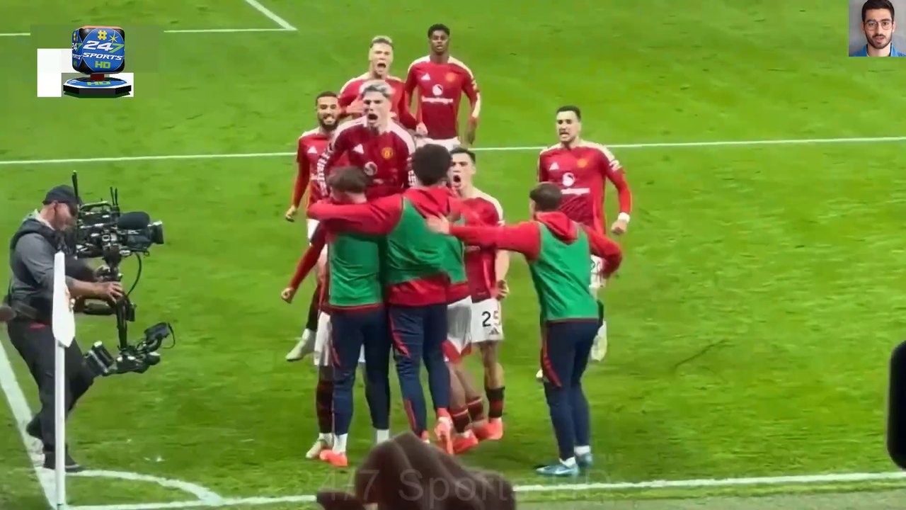 Van Nistelrooy Crazy Reaction after Bruno Fernandes PENALTY GOAL against Chelsea