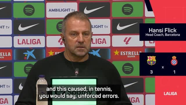Flick demands more from Barcelona despite victory