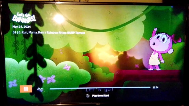 Let's Go, Bananas! S1 E6: Run, Mama, Run! / Rainbow Rhino BURP Tomato