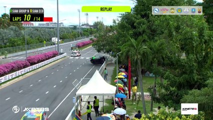 PT Racing Series SIAM Group N Eco 2024 Songkhla Race 2 Rathchalesinthon Big Crash
