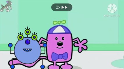 Wubbzy And Ink The Pink Monster Are Going Slide Down on His Slide