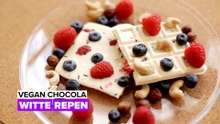 Maak zelf witte vegan chocola