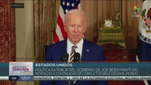 Joe Biden mantuvo en su administración la continuidad de conflictos bélicos