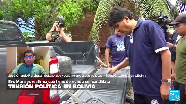 Orlando Peralta: 'Mucha gente cree que Evo Morales va en contra de los intereses bolivianos'