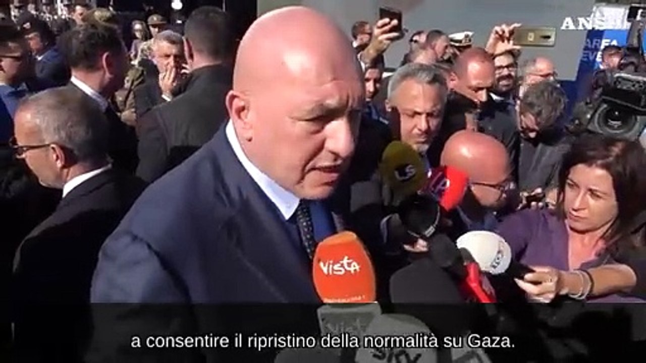 Medio Oriente, Crosetto: "Credo che Israele sia pronto a lasciare pressione su Gaza"