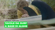 Green Heroes: Tavole da surf a base di alghe