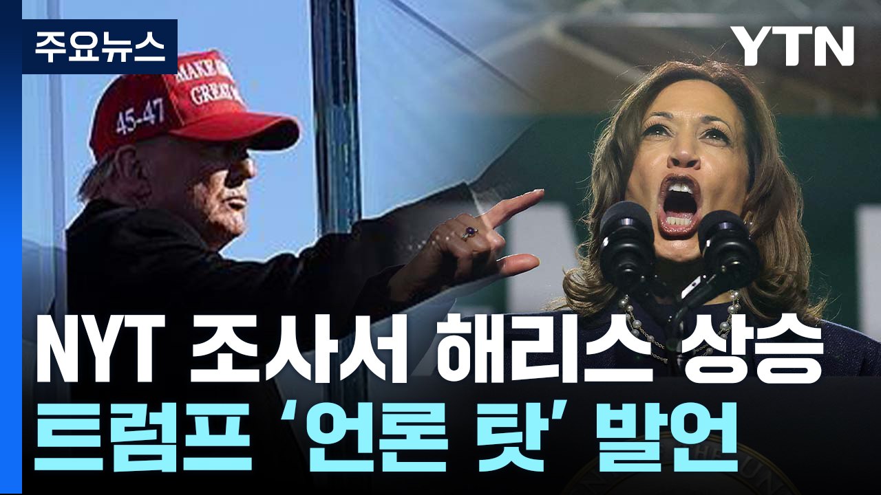 '미 대선 D-1' 해리스 막판 뒷심...트럼프 "가짜뉴스 쏴도 돼" / YTN