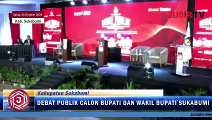 Iyos-Zainul dan Asep Japar-Andreas Adu Strategi Tingkatkan UMKM & Koperasi di Debat Pilkada Sukabumi