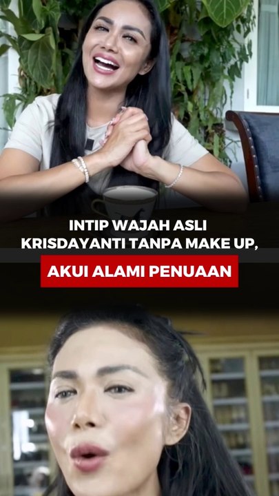 Intip wajah asli Krisdayanti tanpa makeup, akui alami penuaan
