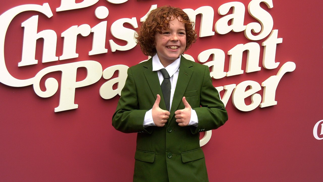 Essek Moore attends "The Best Christmas Pageant Ever" world premiere red carpet event