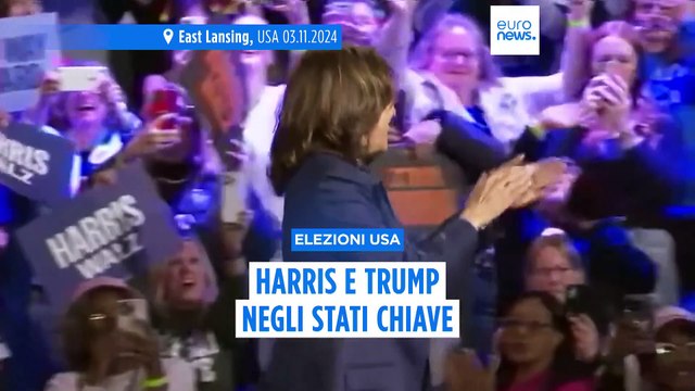 Elezioni Usa: Harris promette di voltare pagina sulla politica divisiva, Trump sicuro di vincere