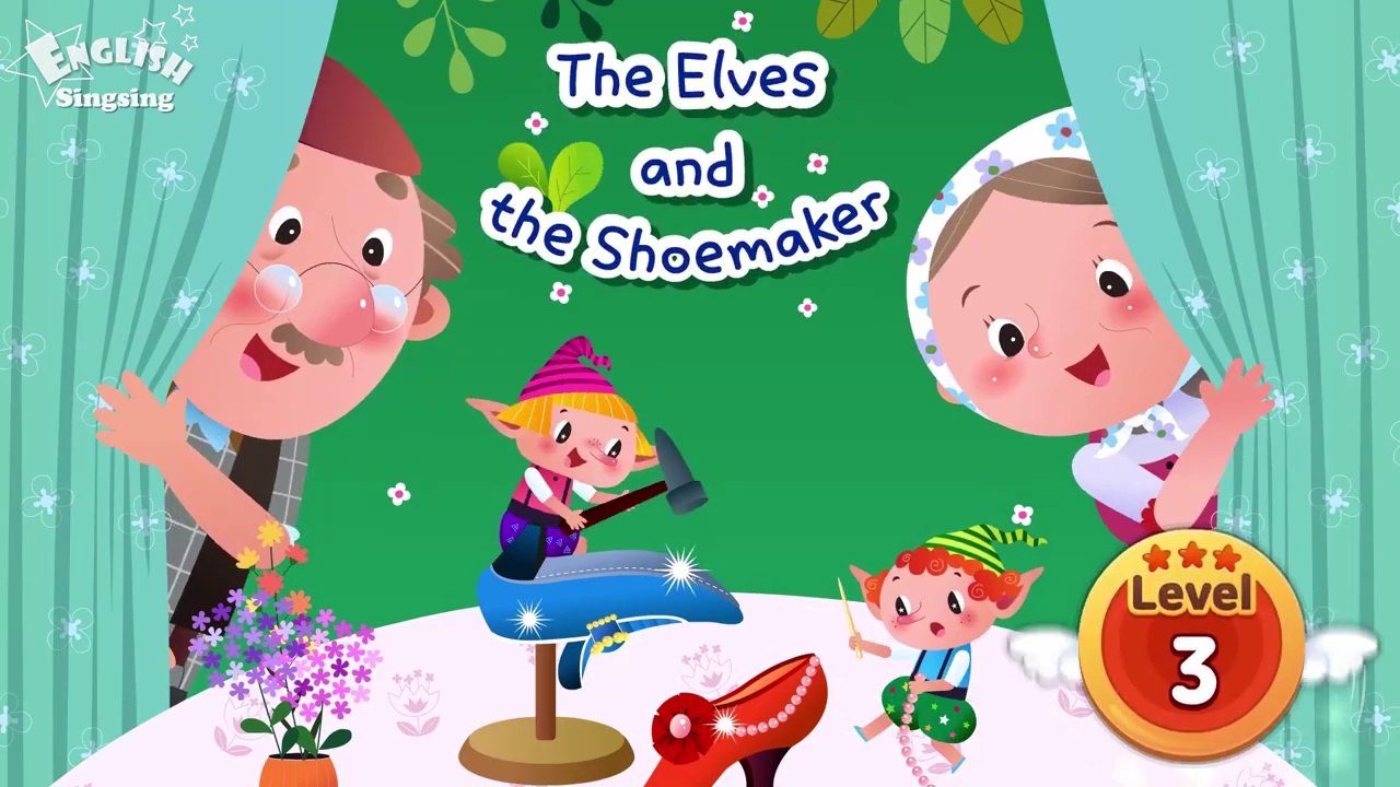 The Elves and the Shoemaker - Fairy tale - English Stories (Reading Books)