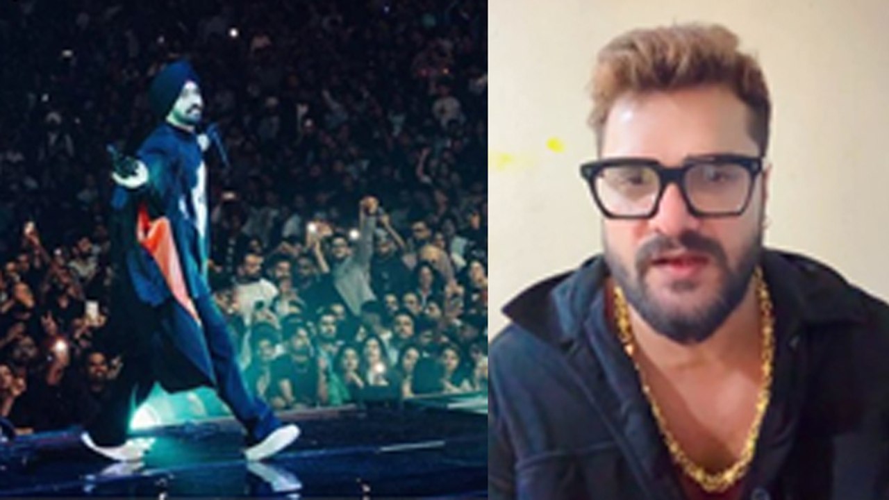 Khesari Lal Yadav Take Dig At Diljit Dosanjh Dil Luminati India Concert, Public Troll...| Boldsky