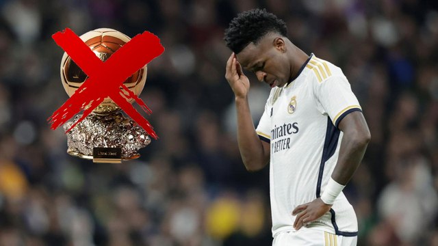 Vinicius Jr. recibe una vez más, burlas por no ganar el Balón de Oro de los fans del Barcelona y el Atlético de Madrid