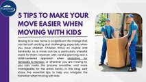 5 Tips to Make Your Move Easier When Moving with Kids