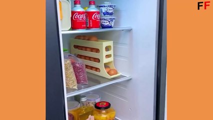 The Best Way to Store Eggs Automatic Roll-Out Egg Organizer