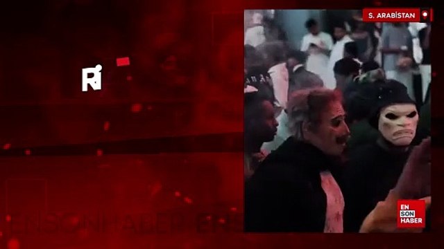 Suudi Arabistan’ın başkenti Riyad’da Cadılar Bayramı kutlandı