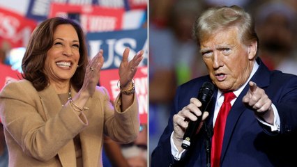 ﻿Harris und Trump kämpfen um unentschlossene Wähler