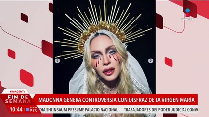 Madonna Causa Polémica con Disfraz de la Virgen María en Halloween 😱