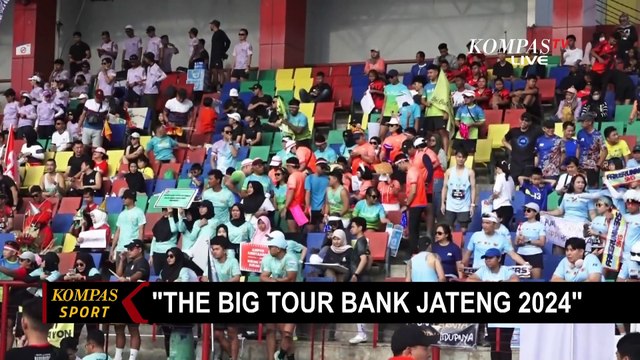 Semarak Pelari Semarang Ikuti 'The Big Tour Bank Jateng' Sambut Borobudur Marathon 2024