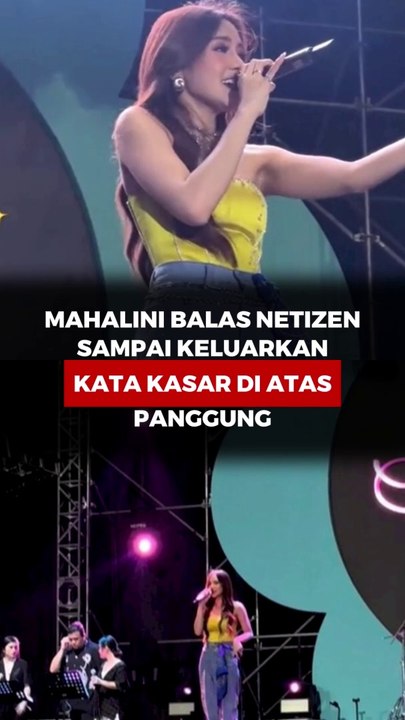 Mahalini Balas Netizen sampai Keluarkan Kata Kasar di Atas Panggung