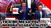 ¡TÚ A MÍ ME LA PEL...! ¡Noroña para en seco a Alito por intentar golpearlo por defender a ‘RaPIÑA’!