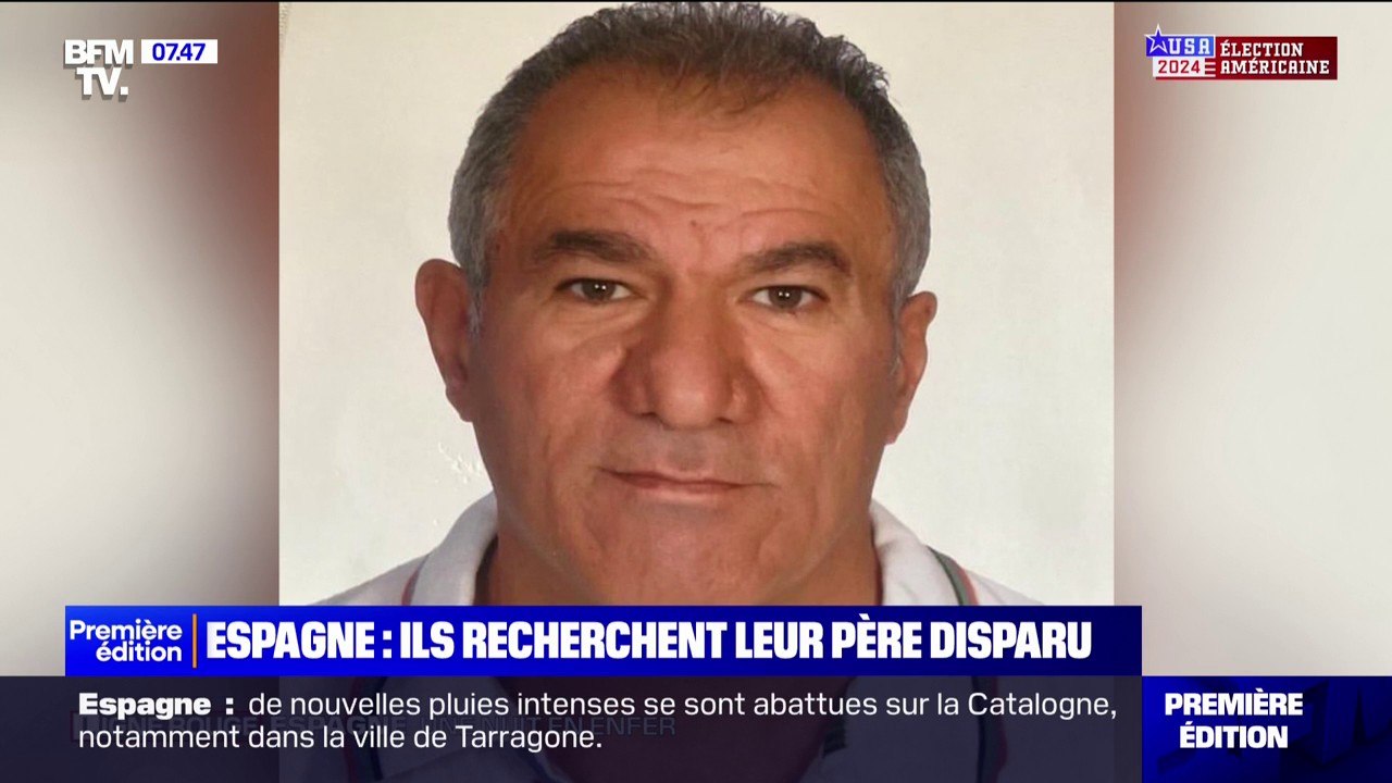 Espagne: un frère et une sœur recherchent désespérément leur père, un chauffeur routier dont le camion a été emporté par les flots