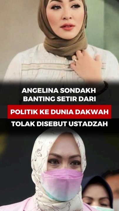 Angeline Sondakh Banting Setir dari Politik ke Dunia Dakwah, Tolak Disebut Ustadzah