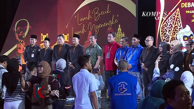 Survei Litbang Kompas: Andika-Hendi 28,8 Persen, Luthfi-Taj Yasin 28,1 Persen