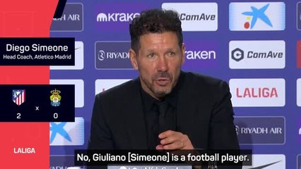 Simeone Remains Humble Despite Giuliano's First Goal for Atletico ⚽