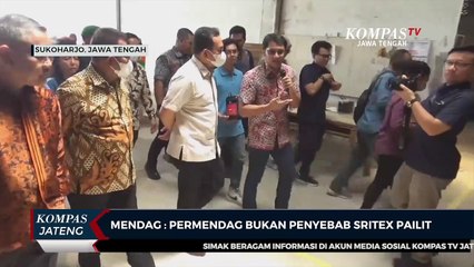 Mendag: Permendag Bukan Penyebab Sritex Pailit