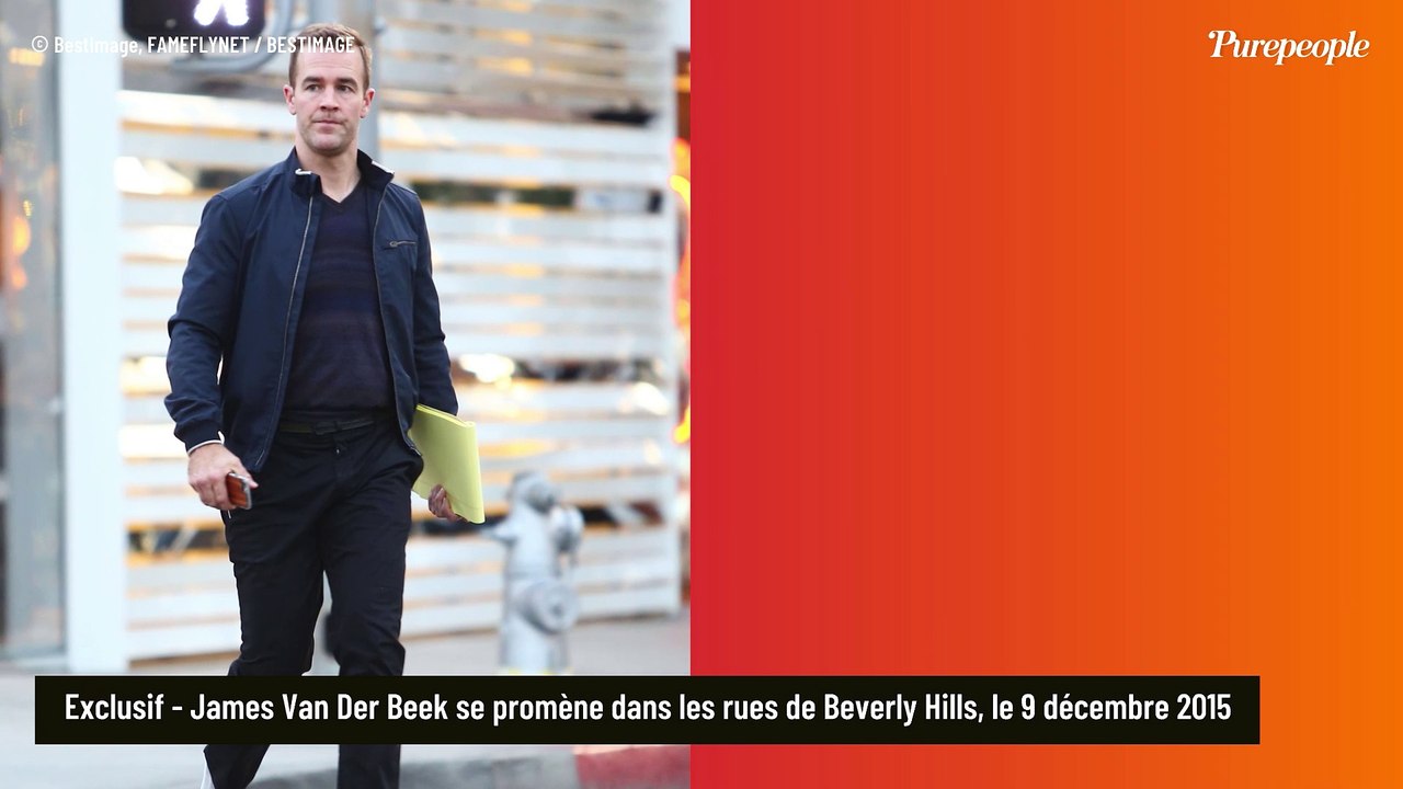 "J'avais prévu de le dire moi-même mais..." : James Van Der Beek (Dawson) devancé pour faire une annonce personnelle et pénible