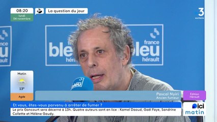 Pascal Nyiri, ancien fumeur