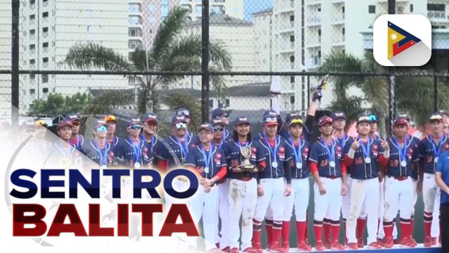 Philippine National Baseball Team, nasungkit ang 5-peat championships sa 2024 BFA East Asia Baseball Cup