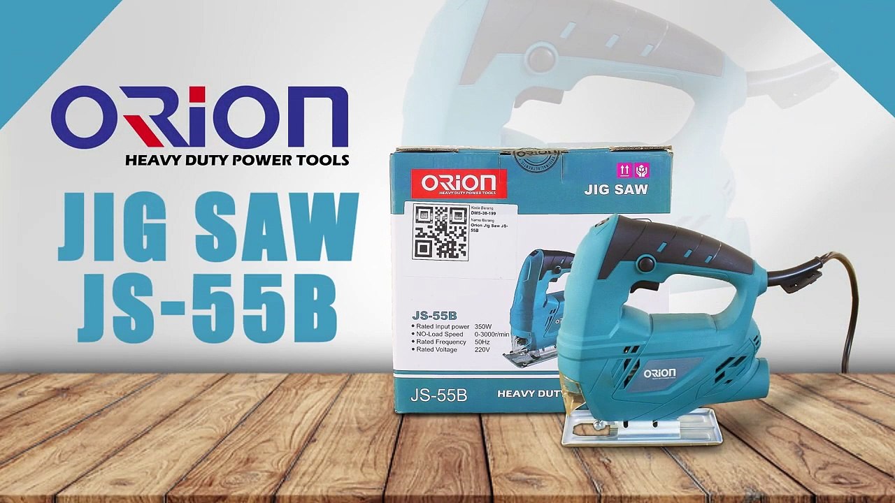 JUAL MESIN GERGAJI JIG SAW GARANSI 1 TAHUN DENGAN HARGA TERJANGKAU - ORION JIG SAW JS-55B