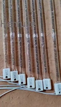 450mm 230v 1000w quartz heater bulbs flash cure bulb halogen bulbs fast response medium wave lamp