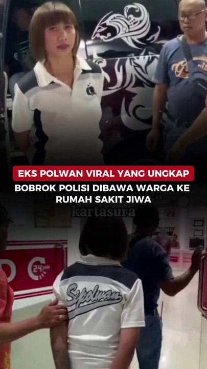 Eks Polwan Viral yang Ungkap Bobrok Polisi Dibawa Warga ke Rumah Sakit Jiwa