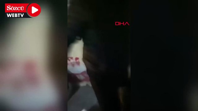 Eşine çiçek gönderdiğini öne sürdüğü kişiyi tekme tokat dövdü