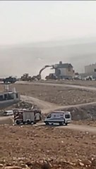 امانة عمان تهدم بيوت مواطنين في وادي العش