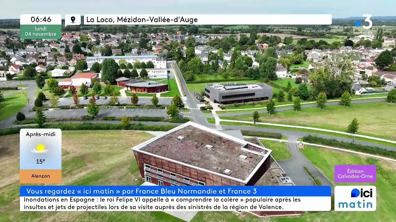 04/11/2024 - ICI Matin France Bleu Basse Normandie en vidéo